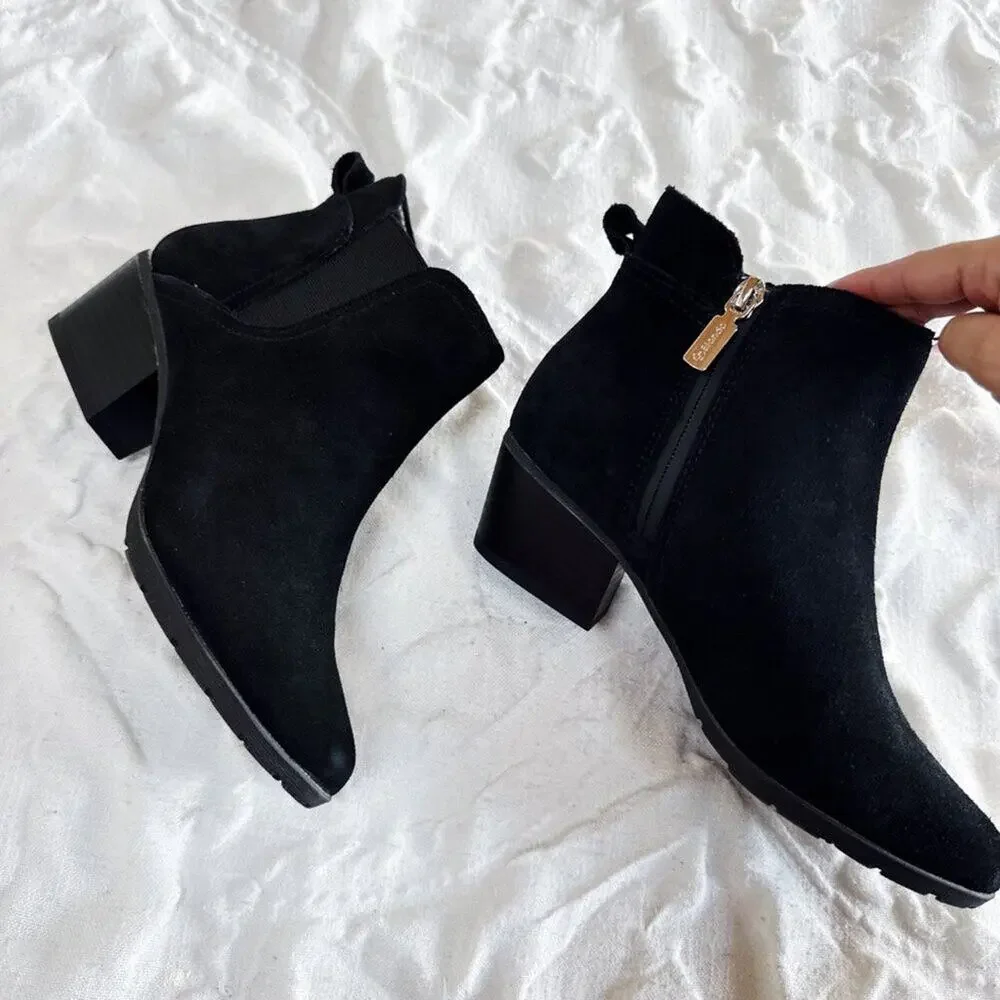 Blondo Verena Side Zip Waterproof Bootie Size 6 New